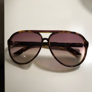 Authentic tortoise Gucci Sunglasses